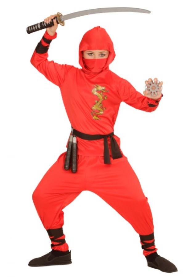 Ninja rouge 8/10 ans