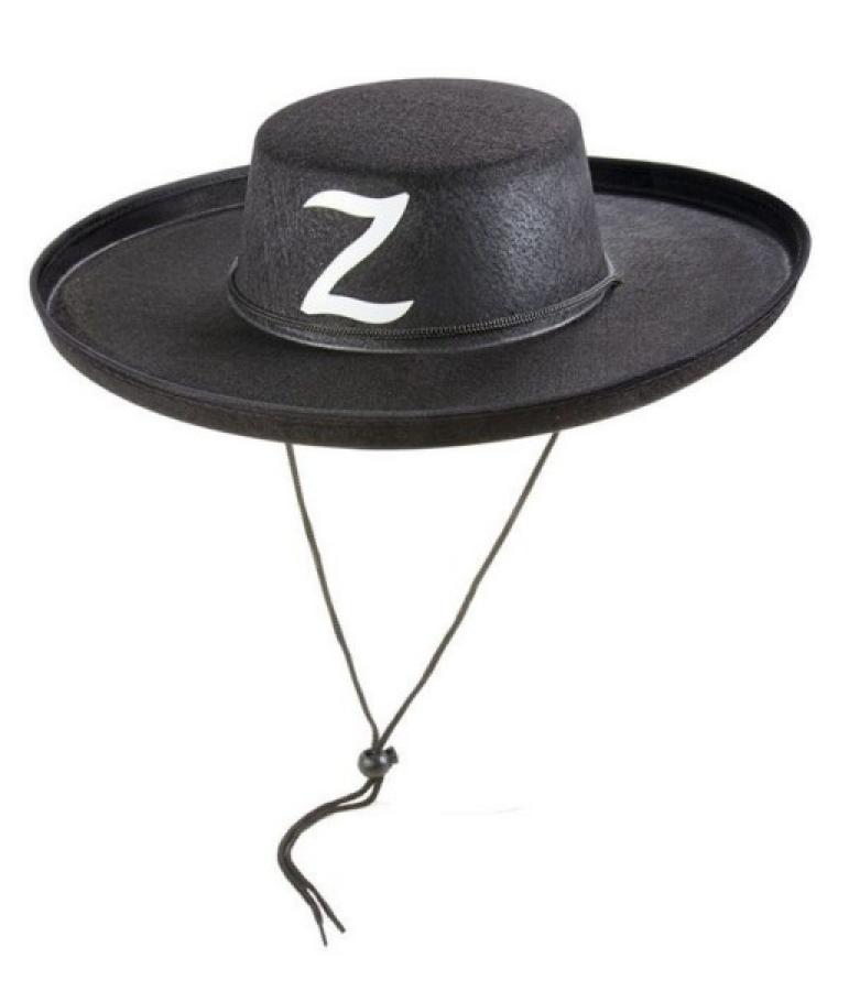 Chapeau zorro adulte