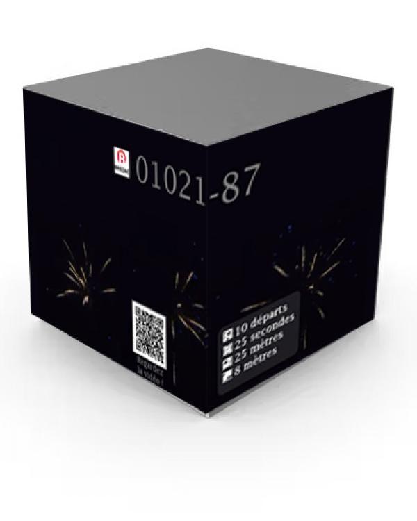 Compact 10 départs or et bleu 01021-87