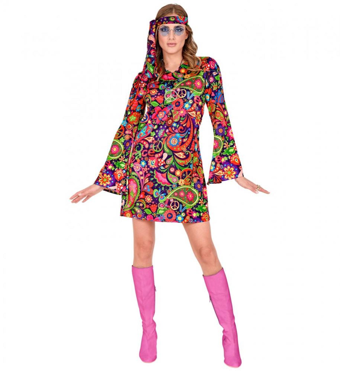 Robe hippie flower dream taille S