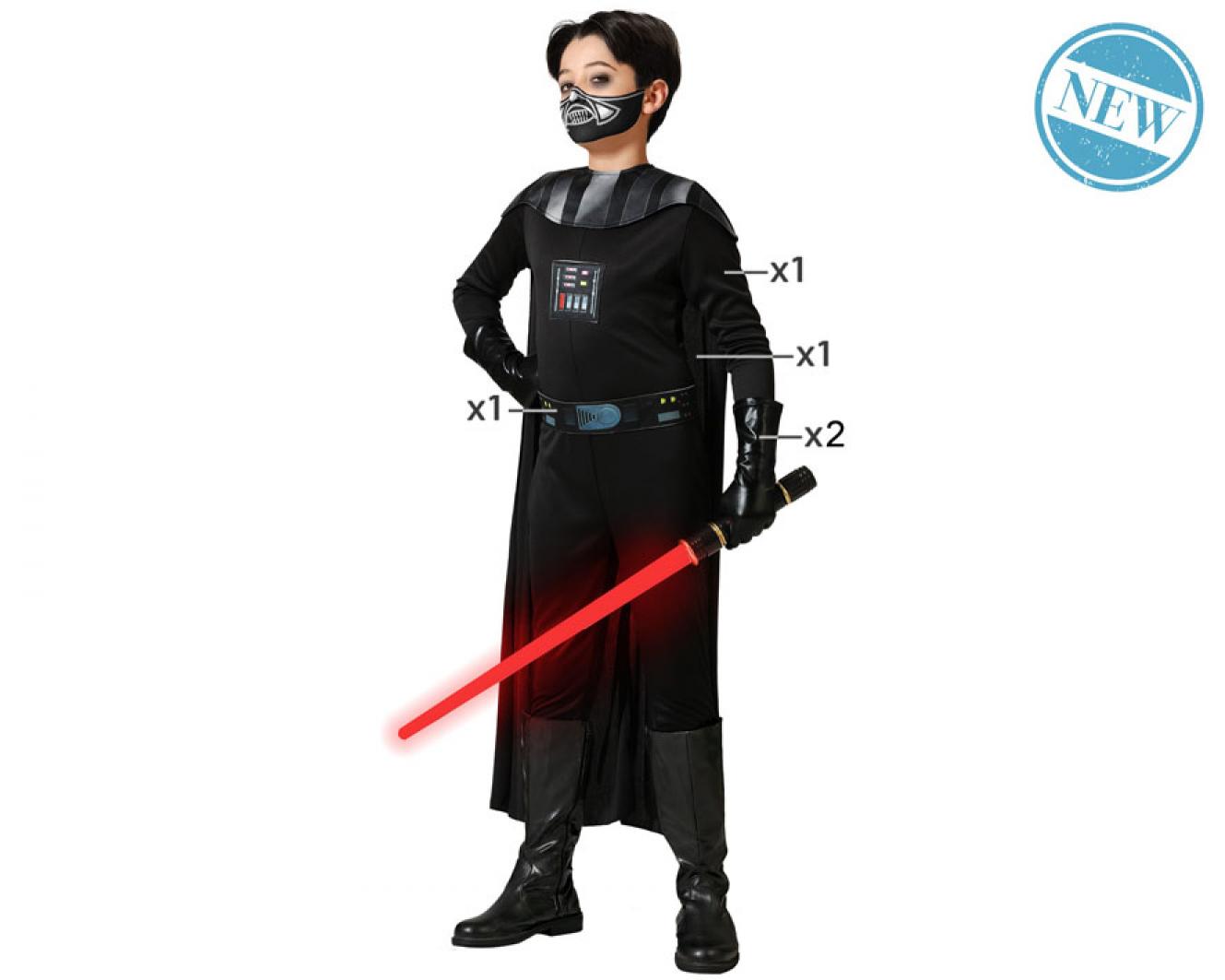 Homme sombre de l'espace taille 10/12 ans