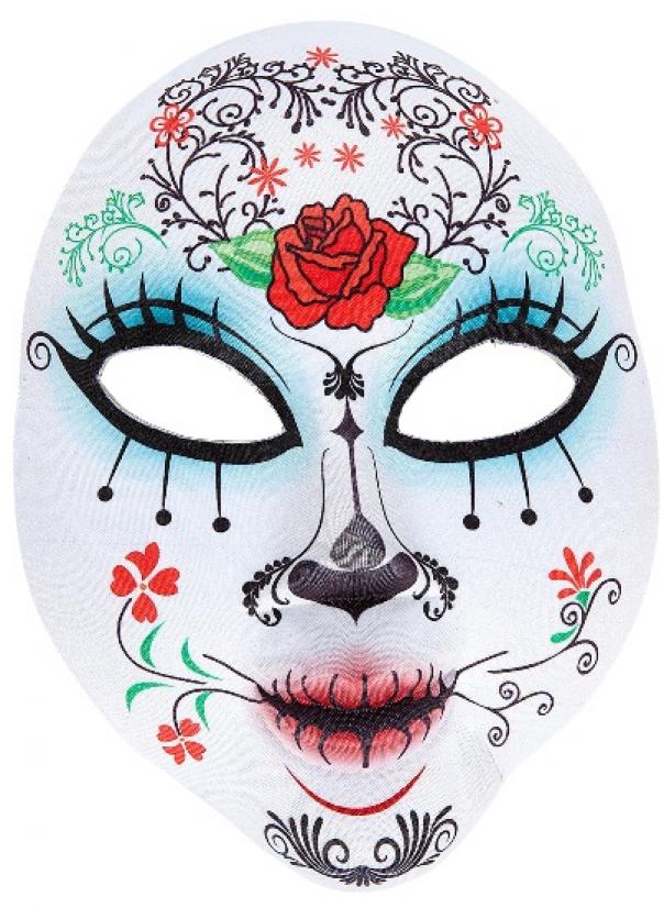Demi masque jour des morts
