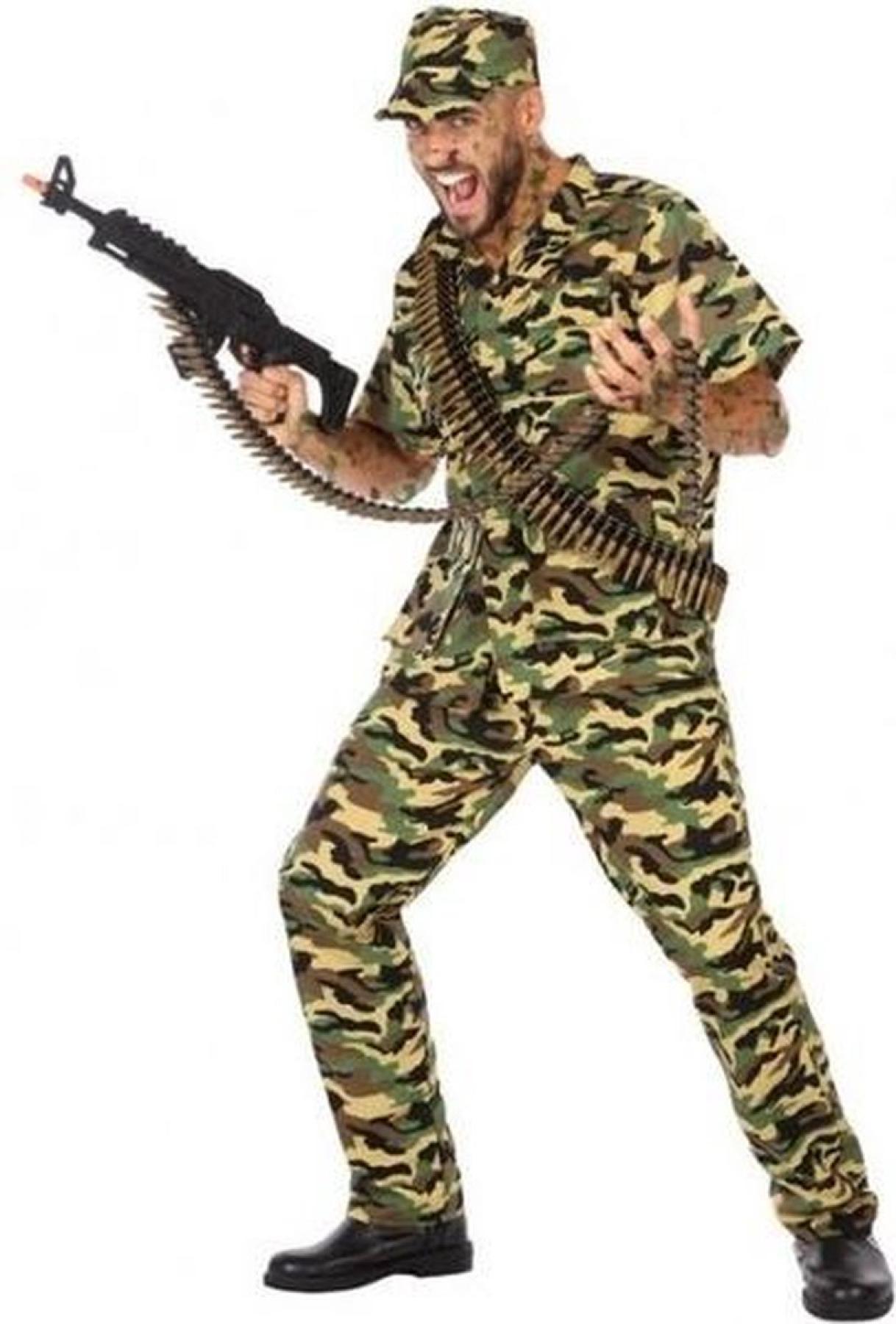 Militaire soldat homme Taille S