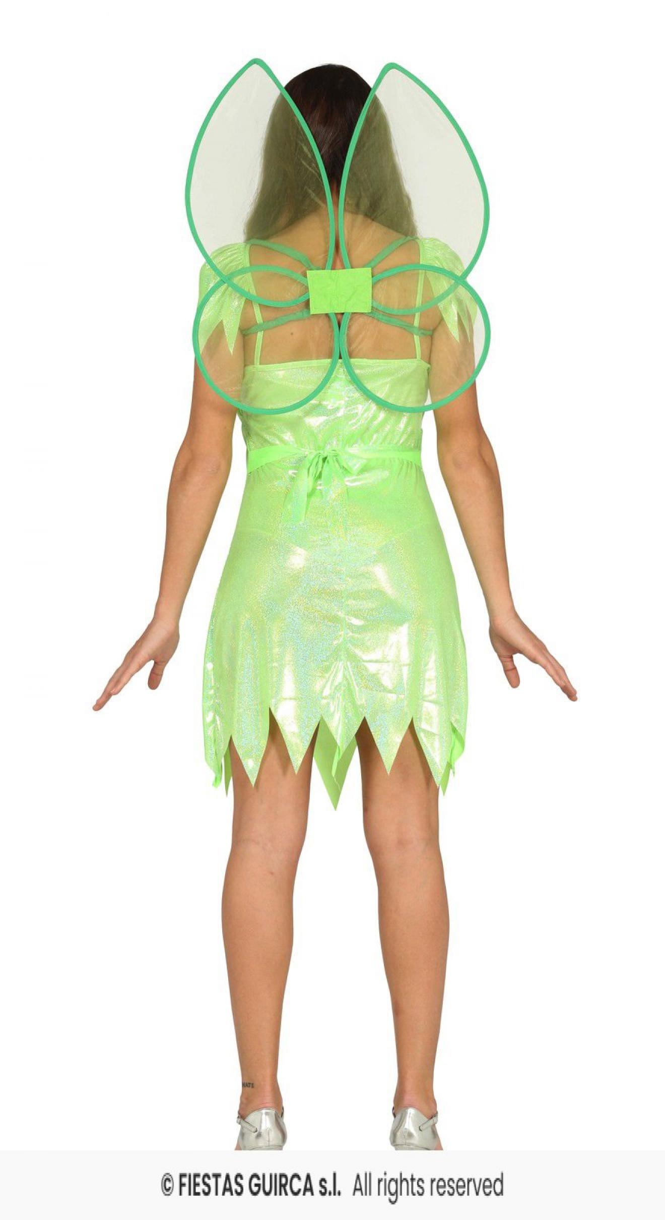 Costume fée verte adulte taille M