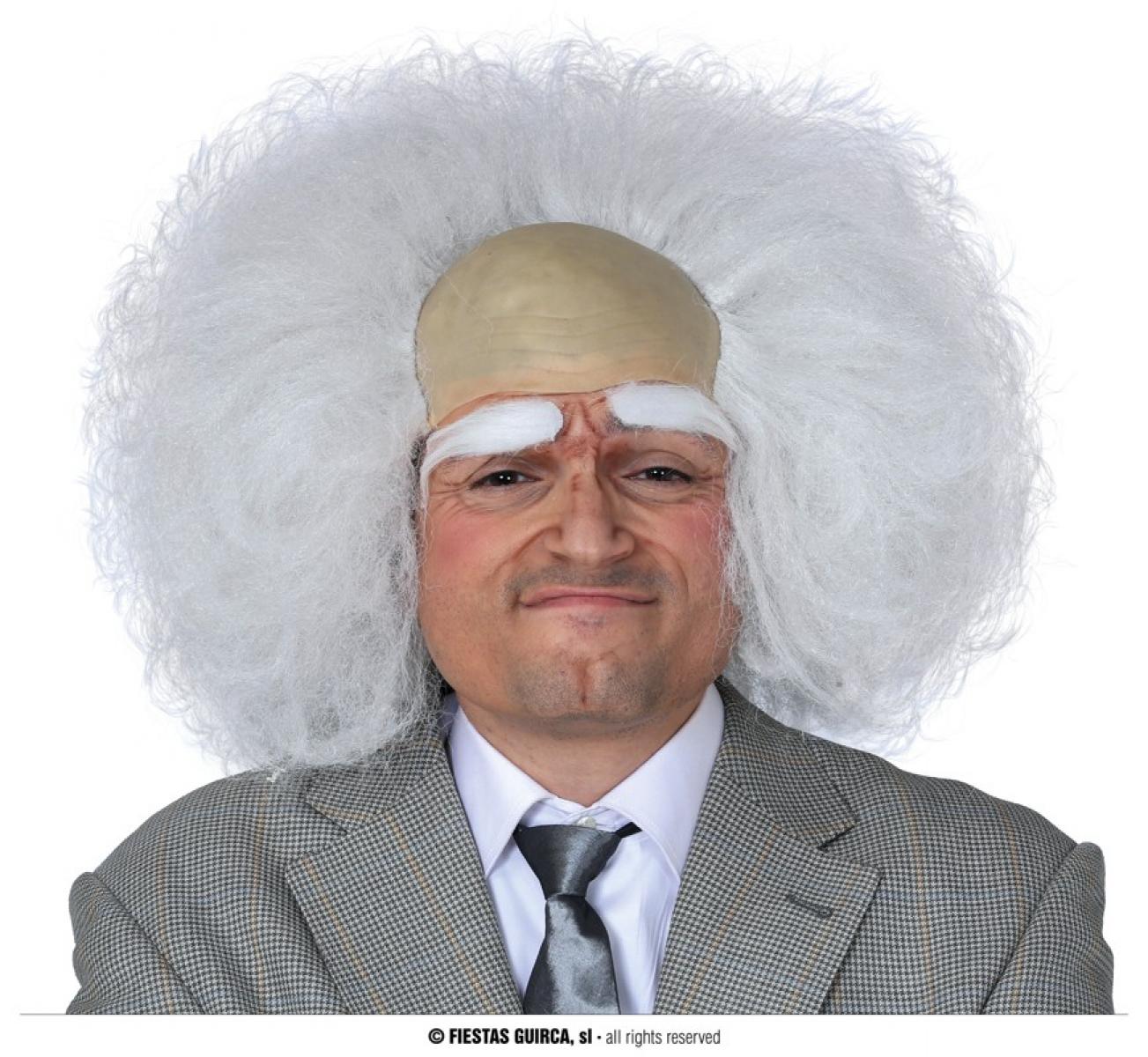 Perruque Einstein / savant fou