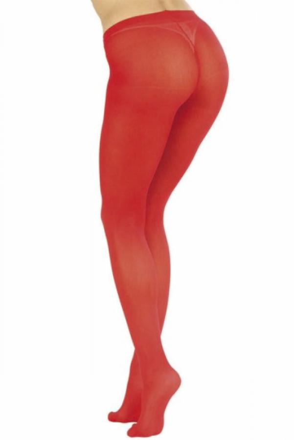 Collants adulte rouge M/L