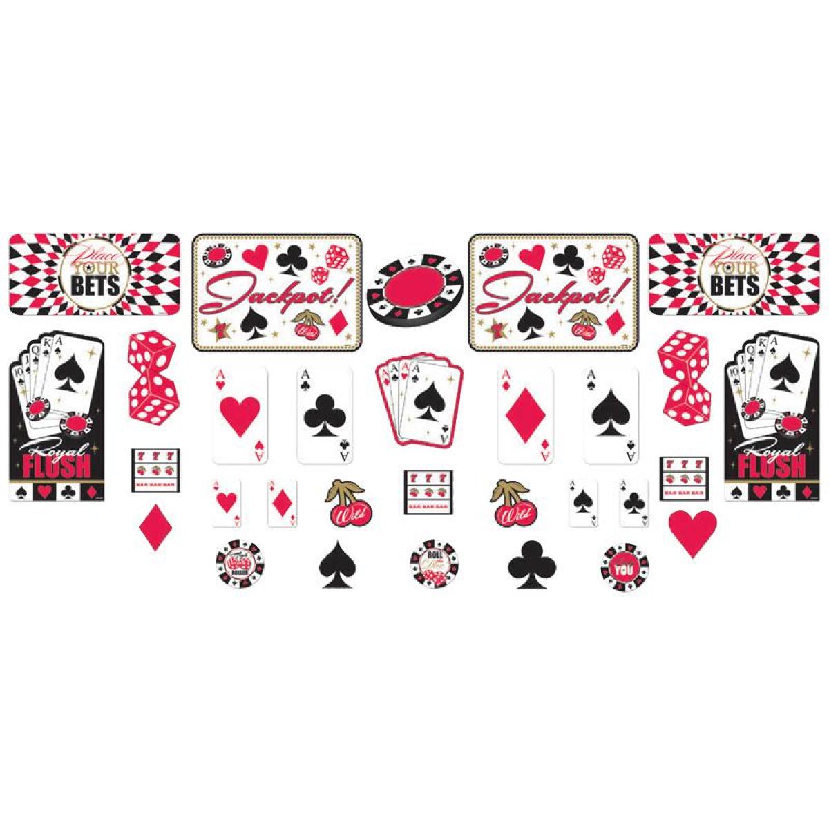 30 décorations poker et casino