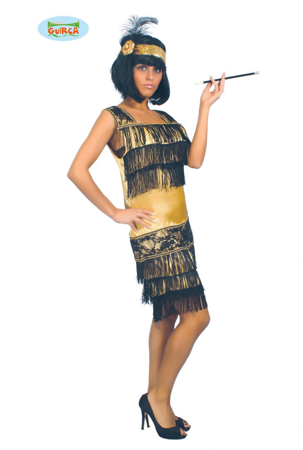Robe Charleston or taille 40/42