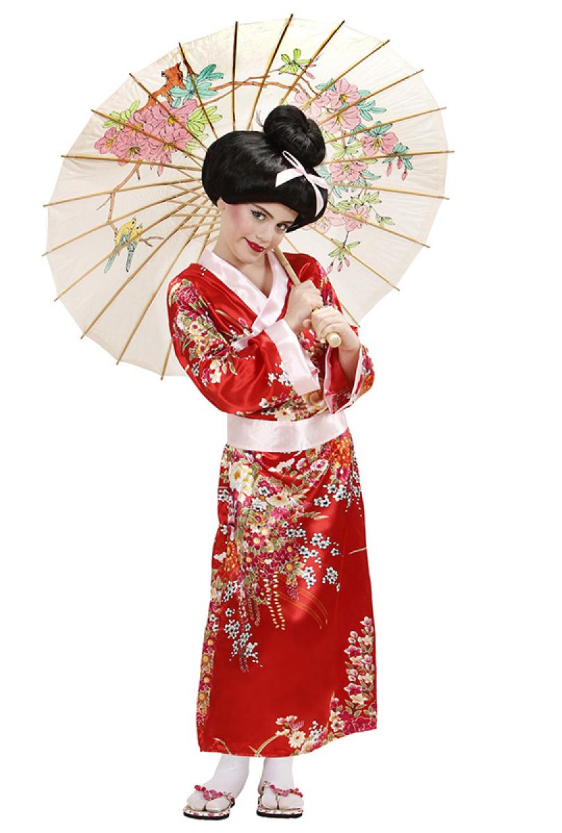 Japonaise rouge 8/10 ans