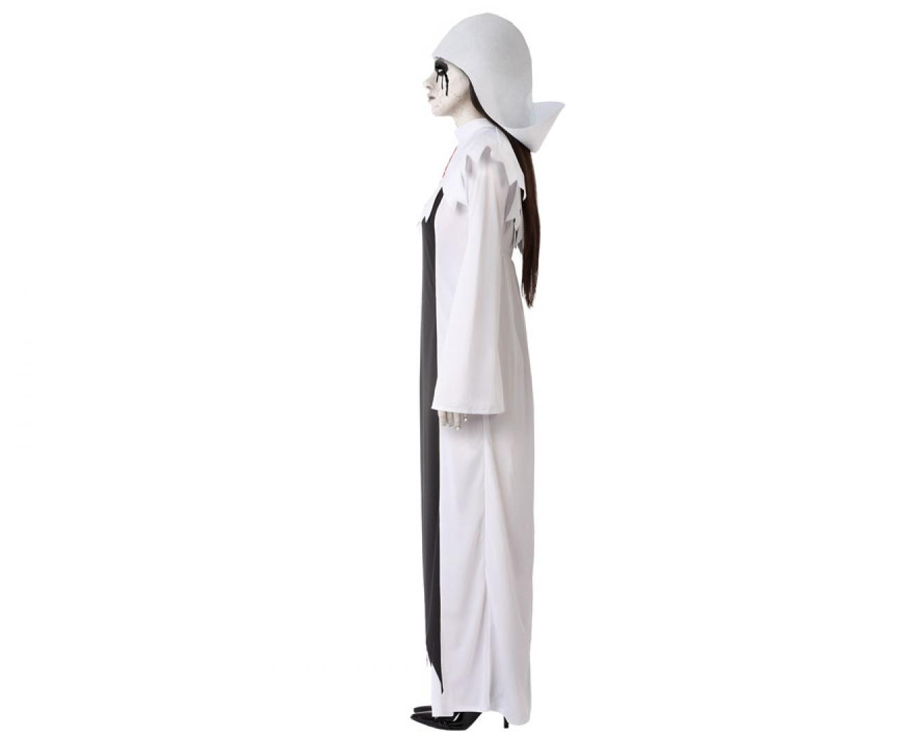 Religieuse zombie à cornette taille M/L