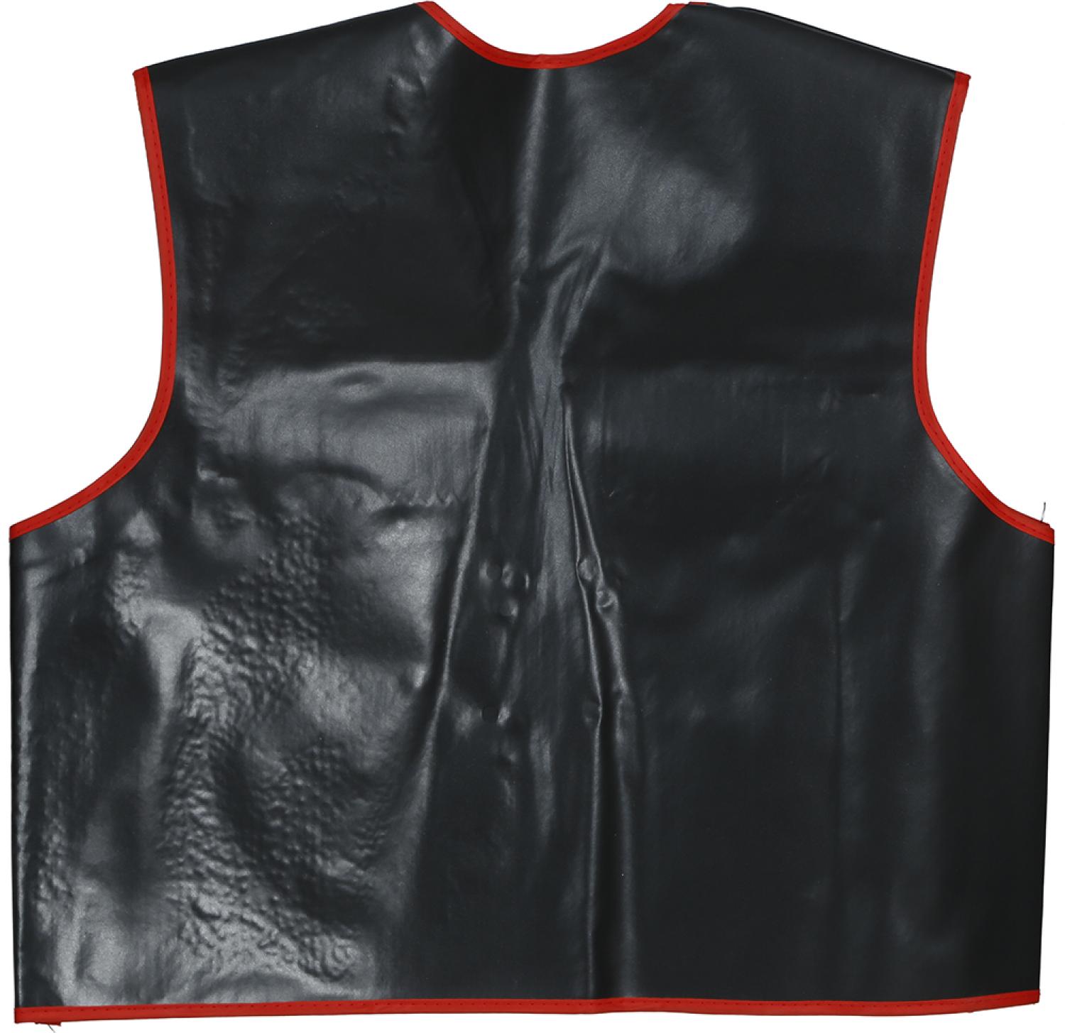 Gilet de cow-boy pour enfant imitation cuir avec cartouchières