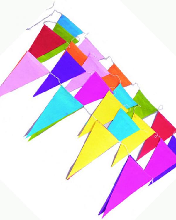 Banderole guirlande papier éco 10m