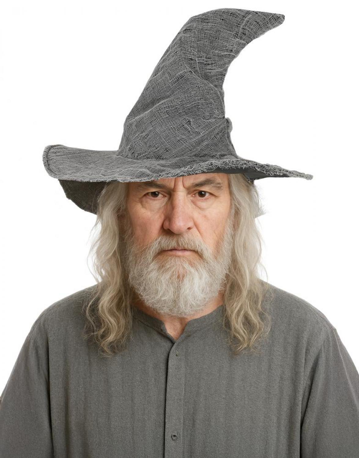 Chapeau de sorcier gris