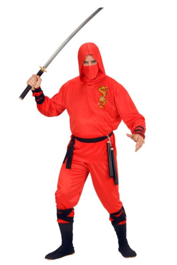 Ninja rouge taille M