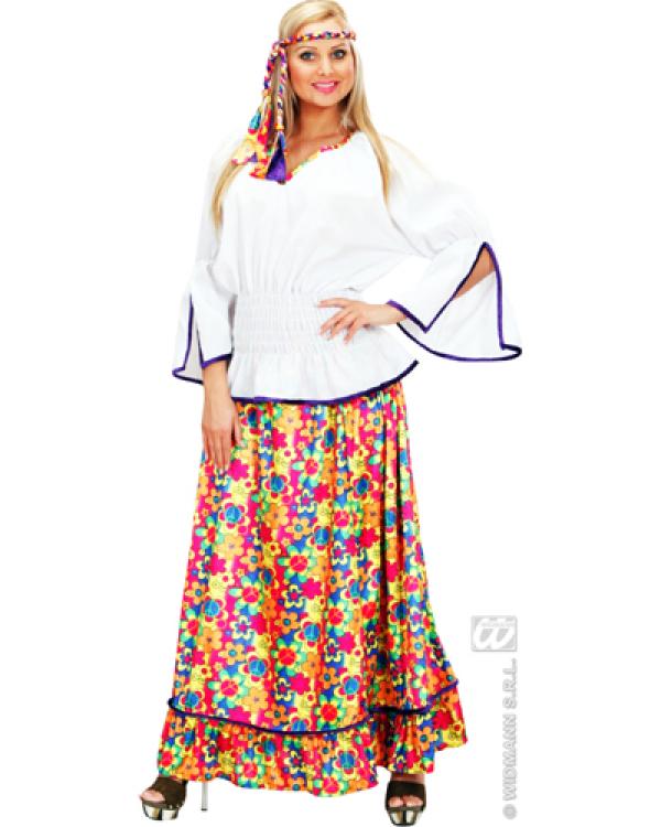 Hippie femme peace and love taille S