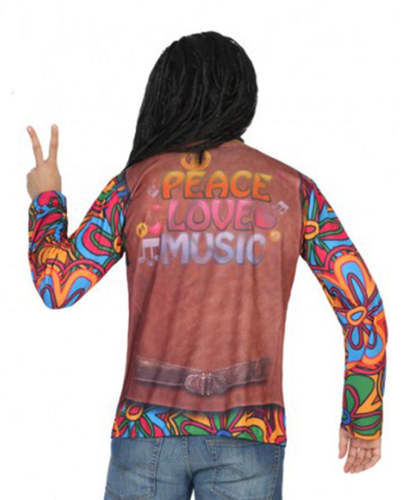 Tee shirt hippie homme taille M/L