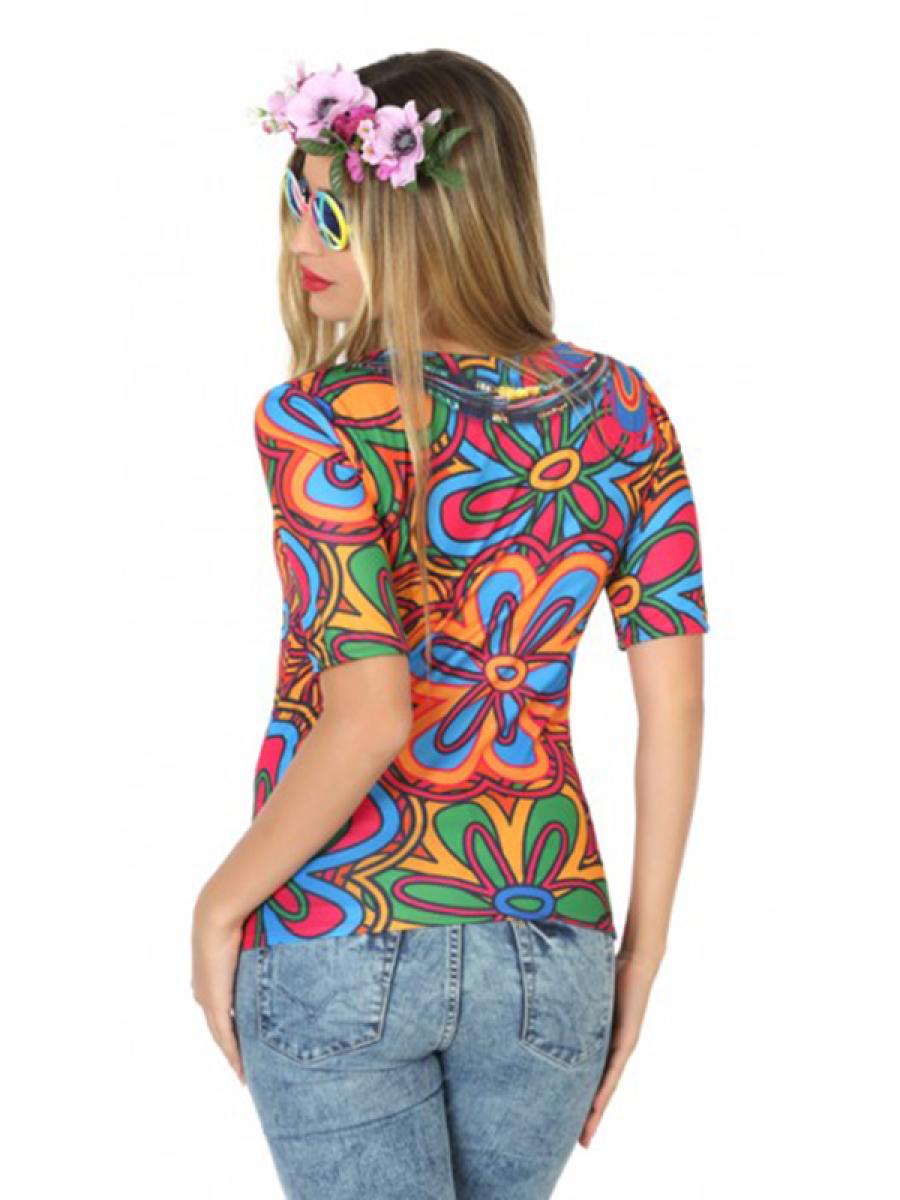 Tee shirt hippie femme taille S