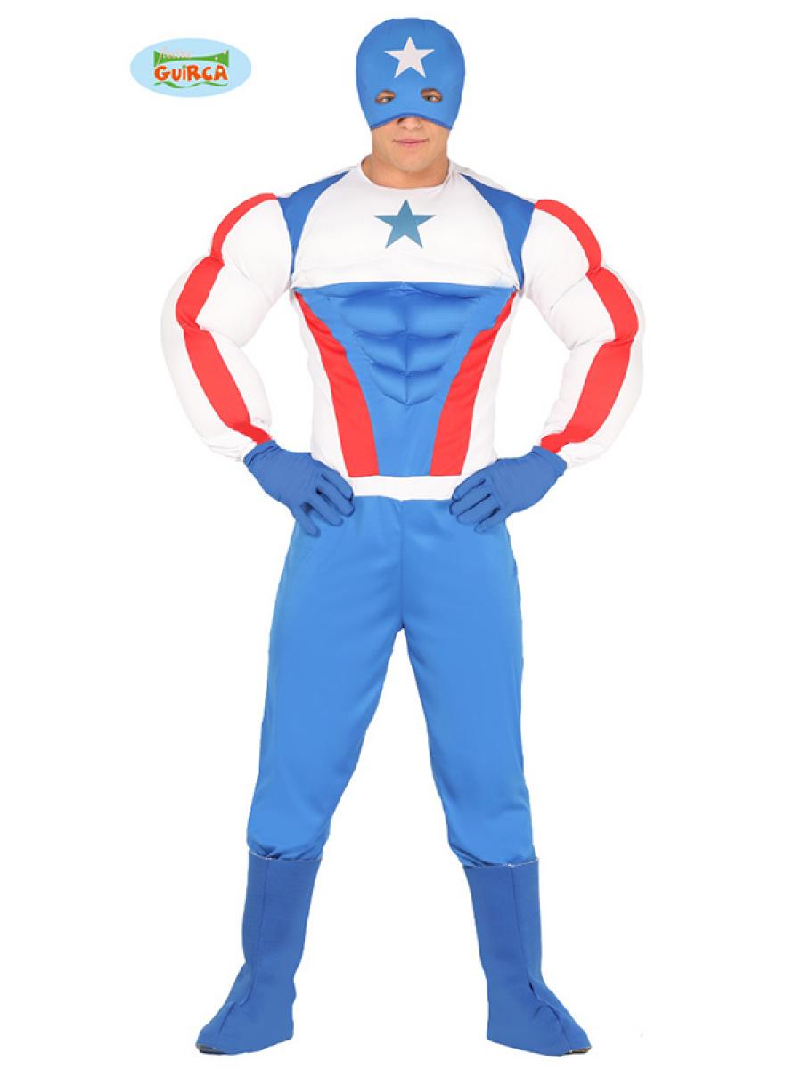 Capitaine Américain Taille S/M