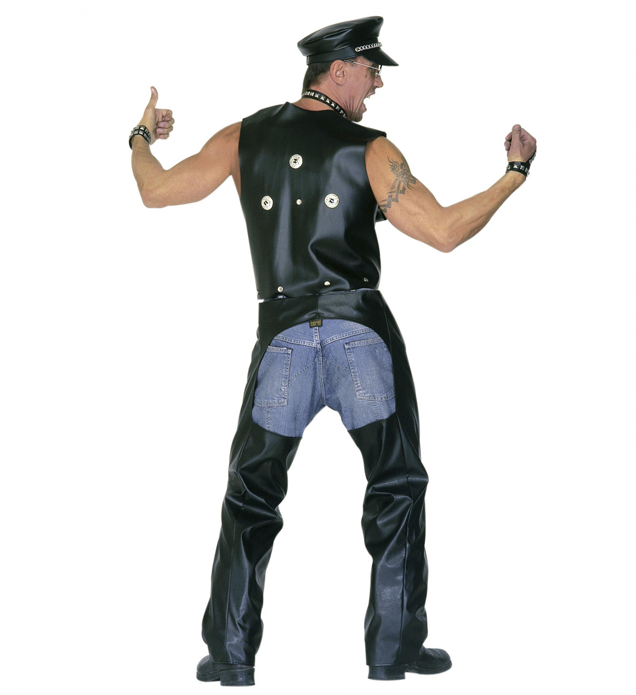 Chaps noir taille M