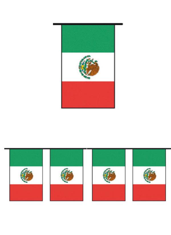 Guirlande Mexique 10m 20 pavillons