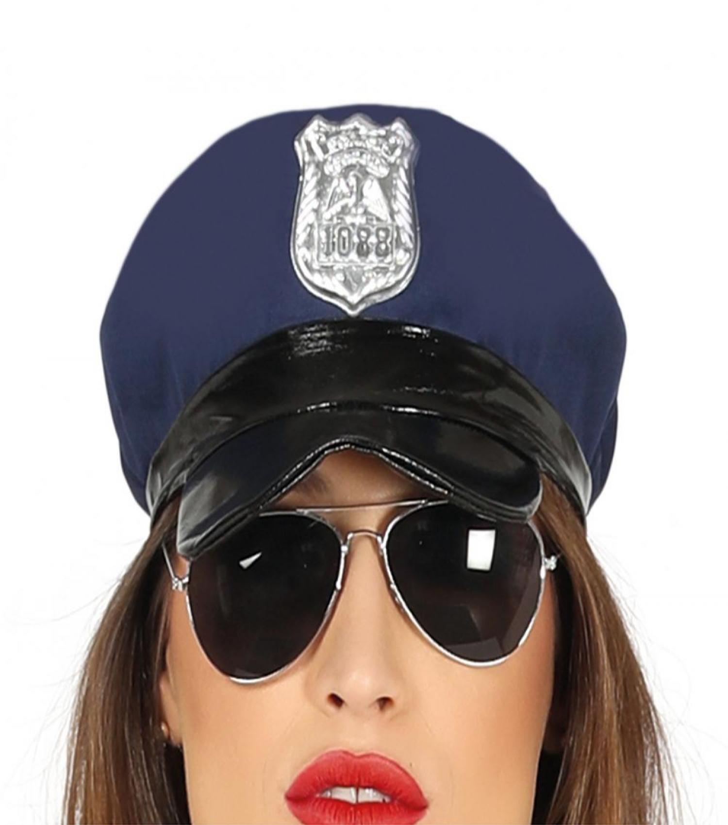 Policière bleue taille XL