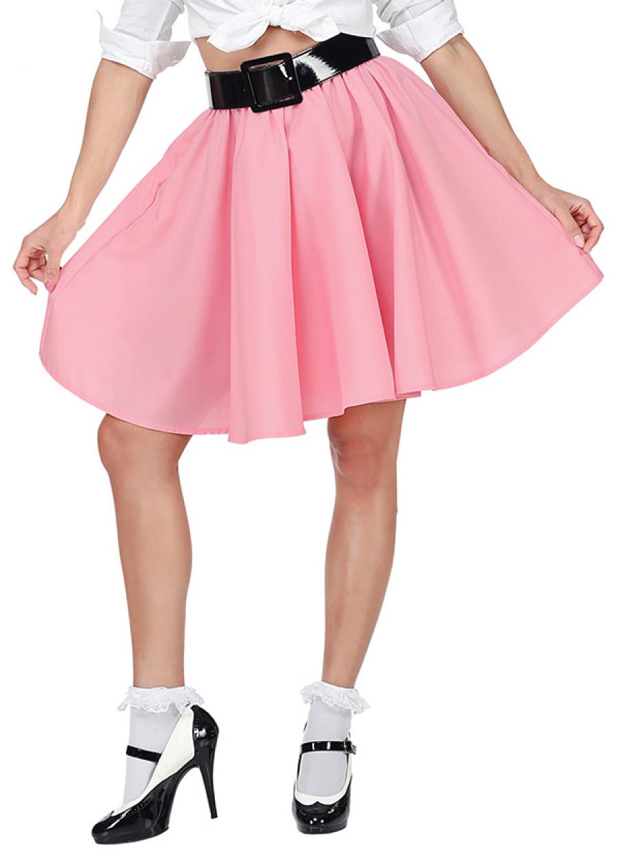 Jupe rock années 50 rose taille M/L