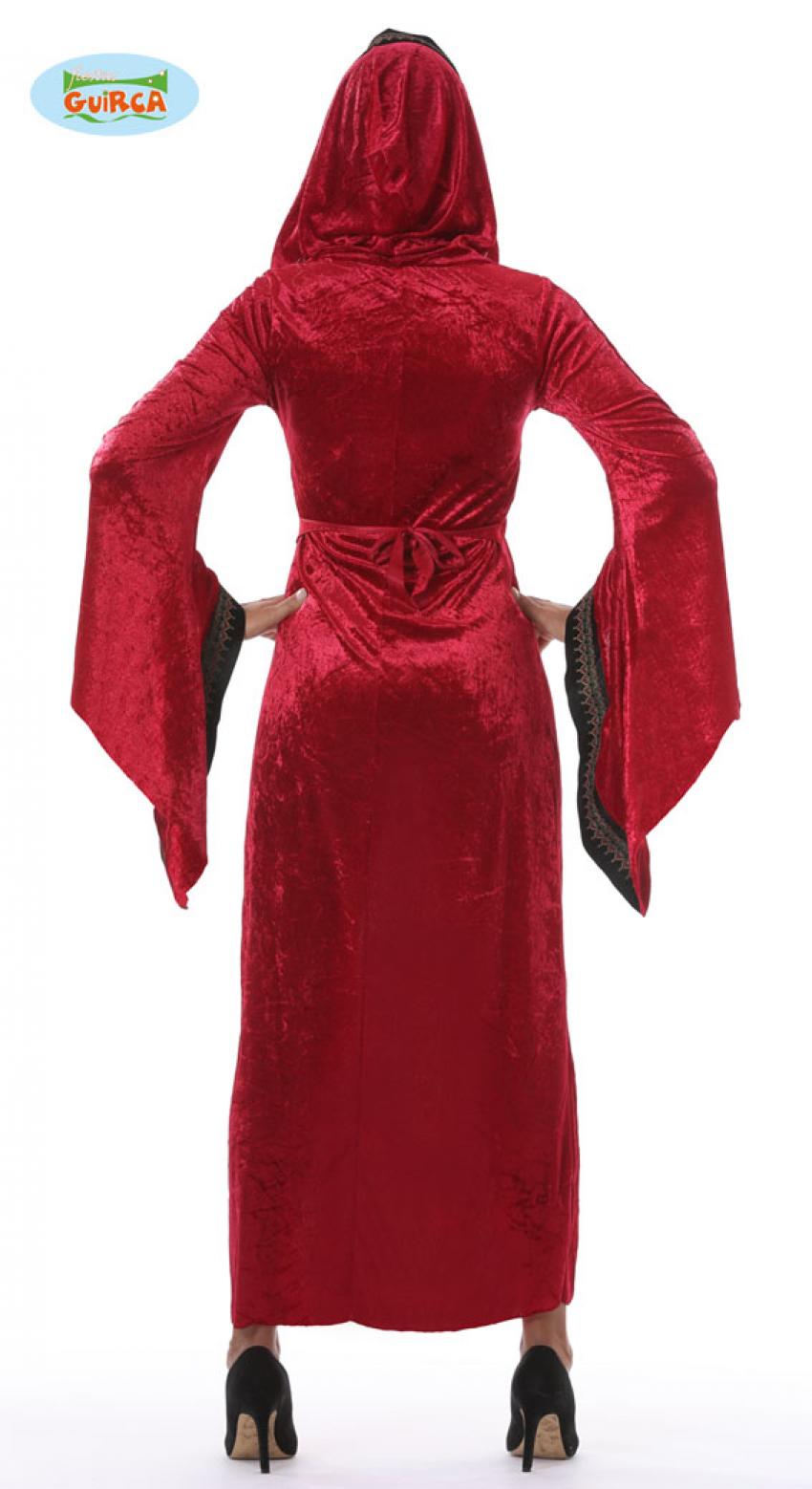 Prêtresse rouge taille XL