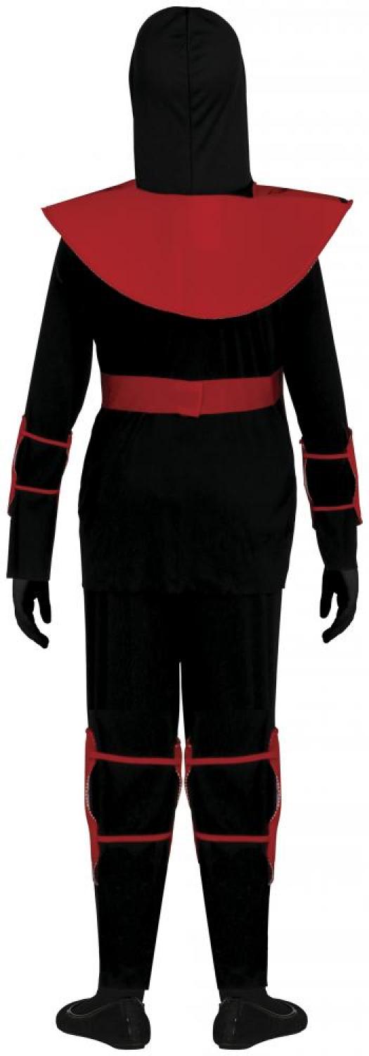 Ninja rouge et noir 10/12 ans