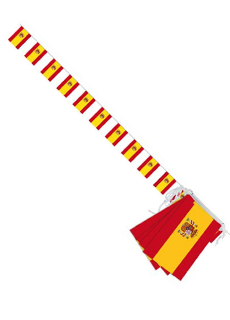 Guirlande Espagne 10 mètres 20 pavillons