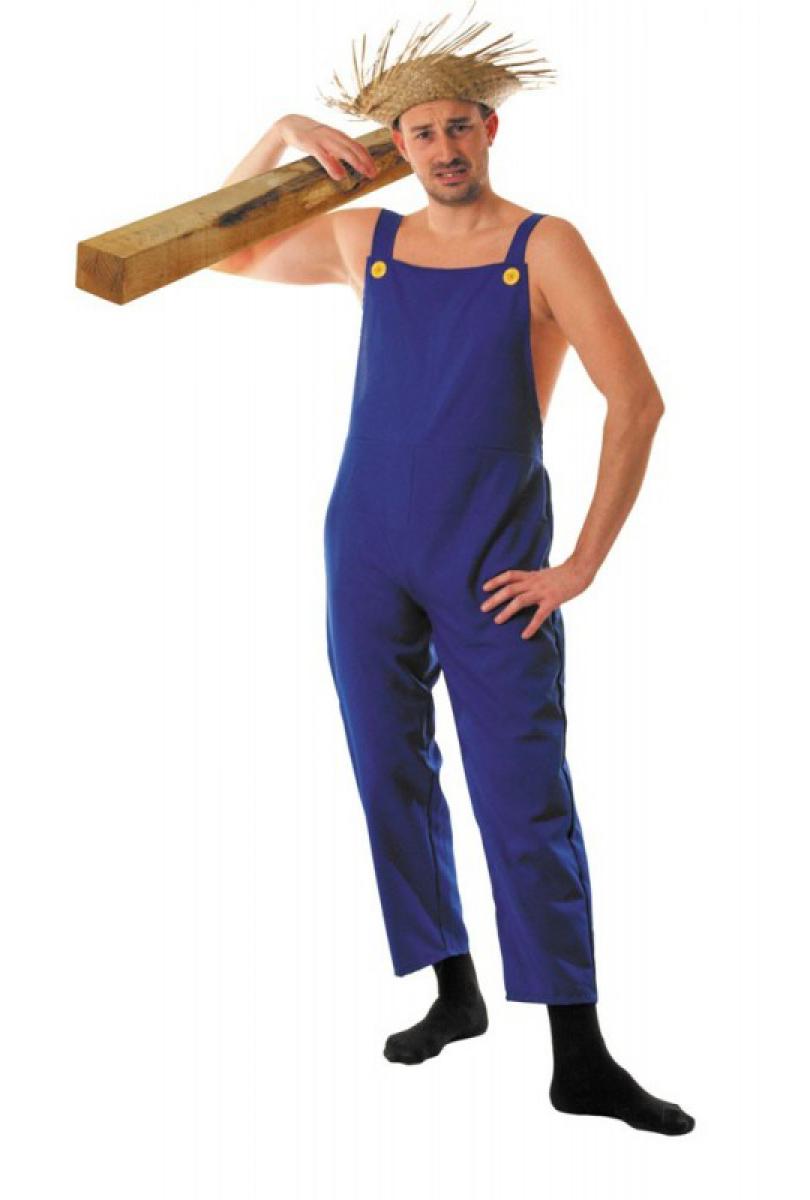 Salopette bleue taille M