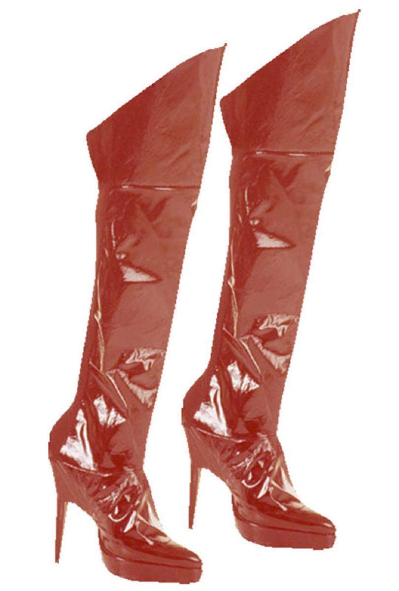 Couvre bottes rouges