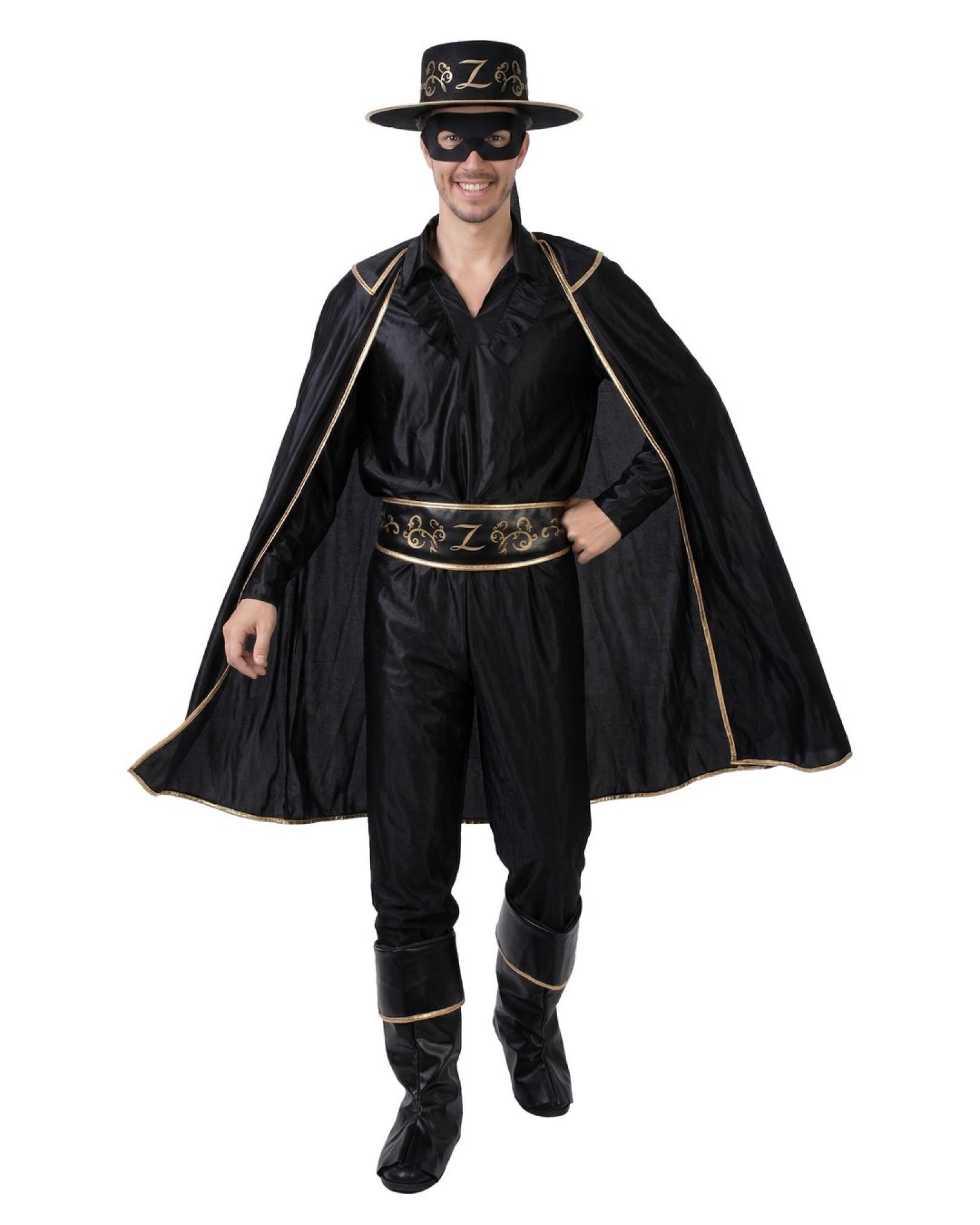 Déguisement complet de Zorro sous licence taille L/XL