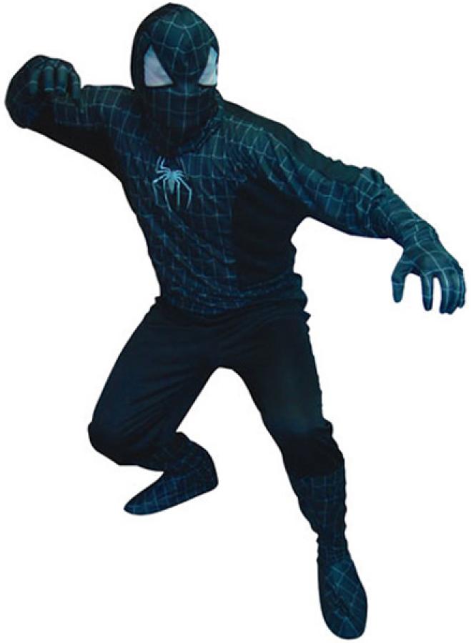 Homme araignée noir
