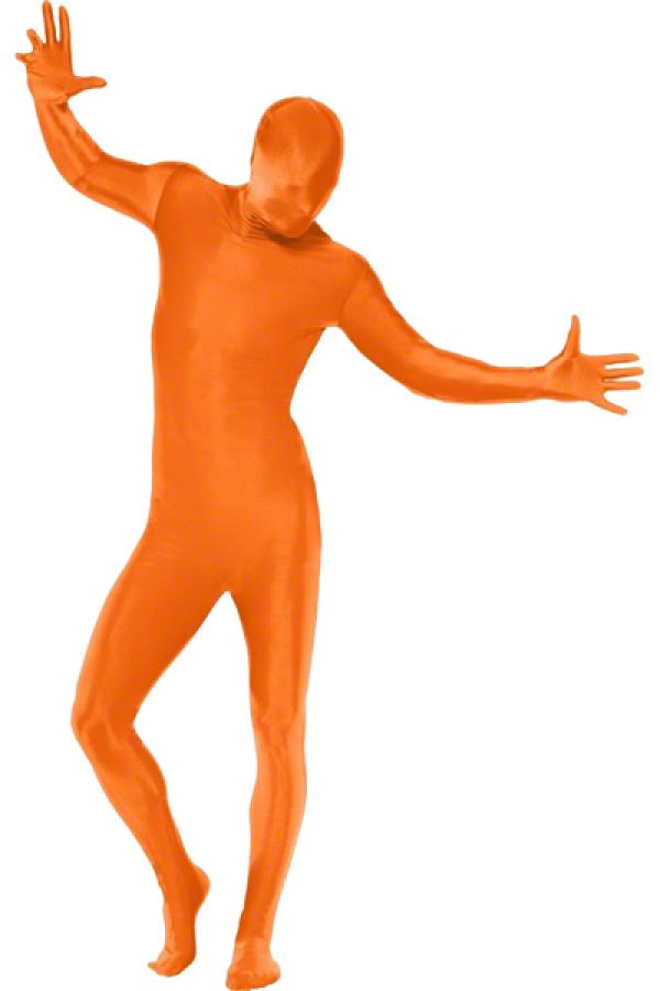 Seconde peau morphsuit orange taille L