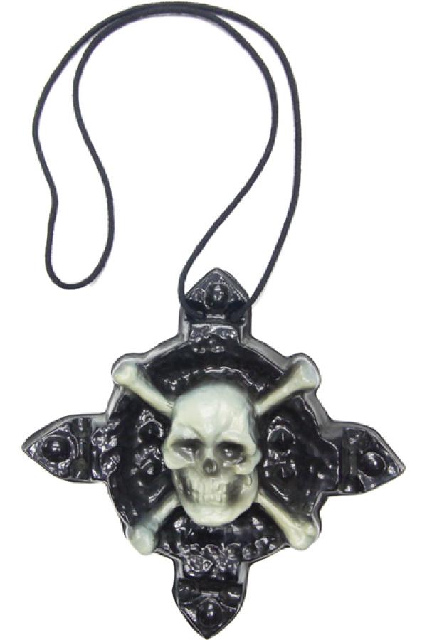 Médaillon tête de mort