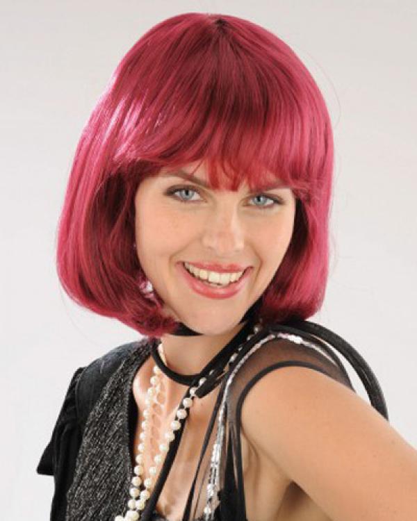 Perruque cabaret couleur auburn