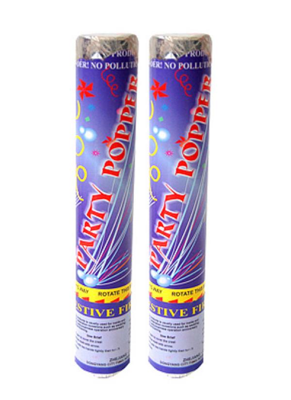 Lot de 2 party popper