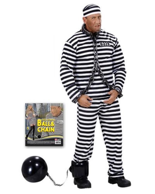 Boulet gonflable de prisonnier bagnard