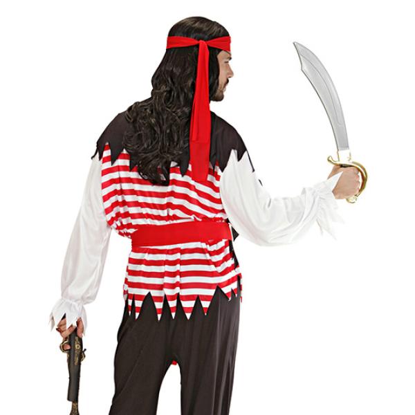 Dress Up America Men's Pirate Costume - Size Large, Multicolor Corsair Outfit - View #7