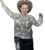 Chemise disco garçon taille 8/10 ans
