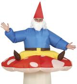 Nain gonflable sur champignon taille M/L
