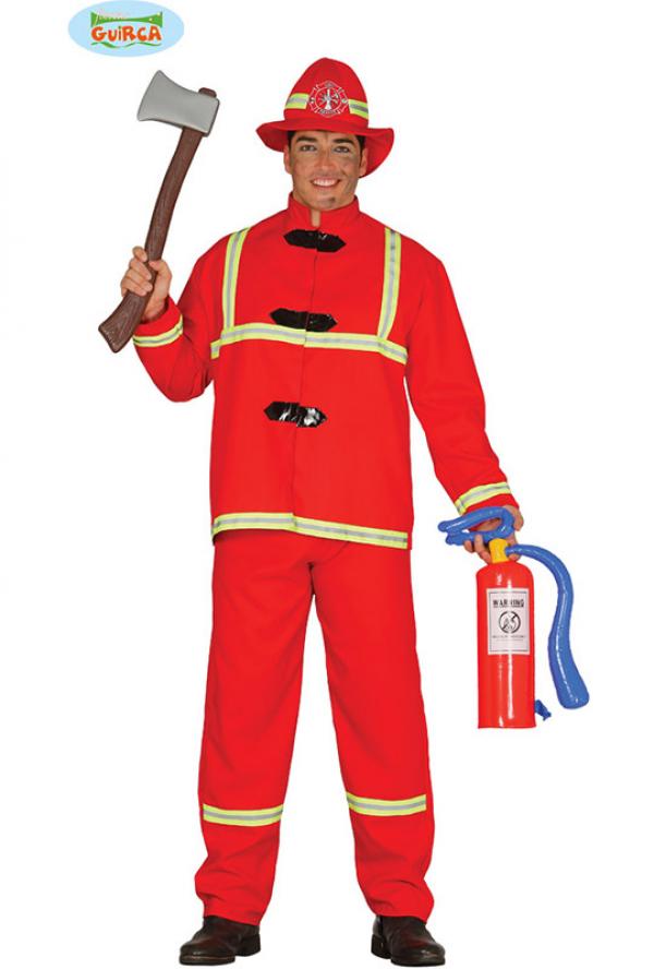Déguisement adulte Pompier adulte taille L/XL chez  à  Montpellier-Lattes, spécialiste du déguisement