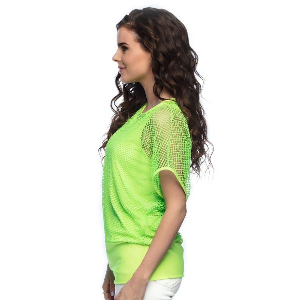 Déguisement Ou Robe De Danse Résille Vert Fluo - Pantyhose Taille Unique - NEUF étiqueté