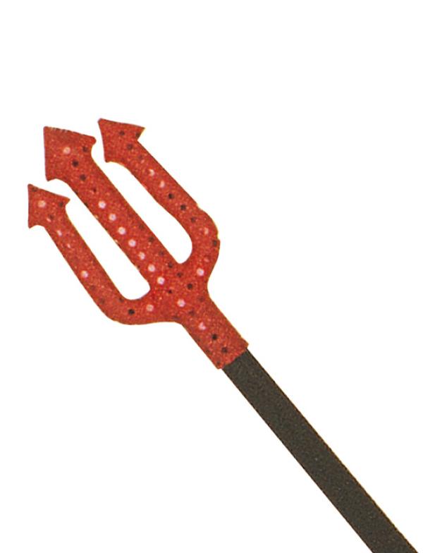 Fourche Du Diable Jouet - Accessoire Déguisement Halloween, Spectacle Ou Photo, 44 Cm, Rouge - 9