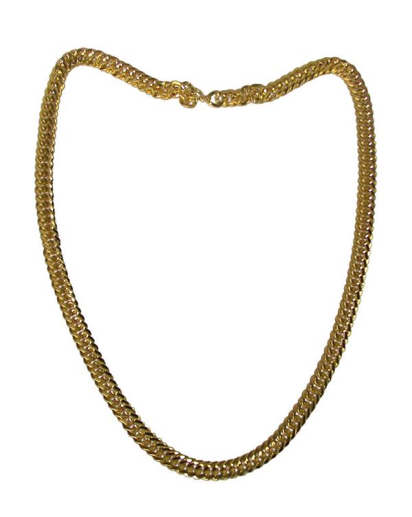 Collier Chaîne Vintage Pour Homme En Métal - Occasion En Bon état, Style Gros Maillons