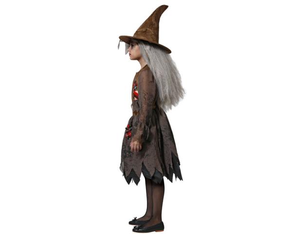 Costume Sorcière Enfant Fille - Jupe Tutu + Bandeau - Taille élastique - Pour Halloween, Carnaval, Fête Déguisée