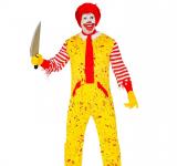 Clown fast food tueur taille M