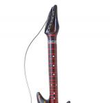 Guitare gonflable flammes 107cm