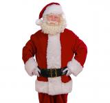 Costume Père Noël luxe haut gamme taille XL