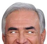 Masque carton D. Strauss Kahn